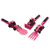 Set of 3 Pink Construction Utensils