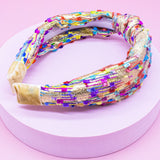 Kids Knot Headband - Confetti Hair Accessories for Girls