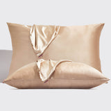 Kitsch Satin Standard Pillowcase 2pc Set (Champagne)