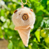Capybara Ice Cream Plush Keychain Summer Cute Kawaii Gift