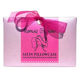 Morning Glamour QN/Standard Satin Pillowcase w/ Pink Gift Box (Color Options Available)