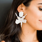 Linny Co Flora Statement Earrings (Color Options Available)