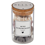 Mini Satin Scrunchies Jar - Lilac Ash Ombre