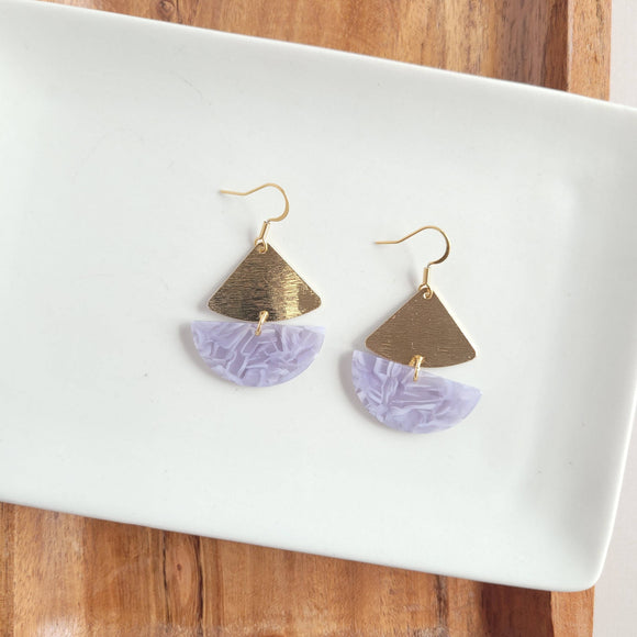 Ava Earrings - Dusty Blue / Fall Earrings