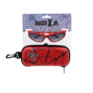 Boys Sunglasses With Matching Case! Blue Spider