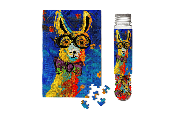 Micro Puzzles - Lively Louis Llama MicroPuzzle  Mini Jigsaw Puzzle