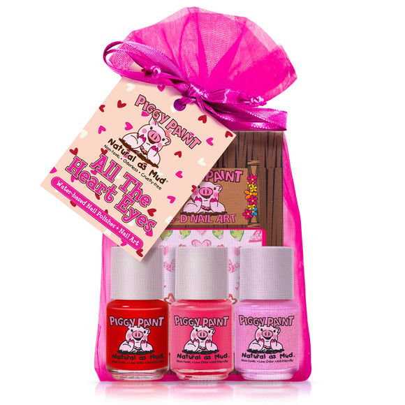 Piggy Paint - 0.25 oz. All the Heart Eyes Polish Set