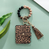 Jane Silicone Wristlet Wallet Keychain (Options Available)