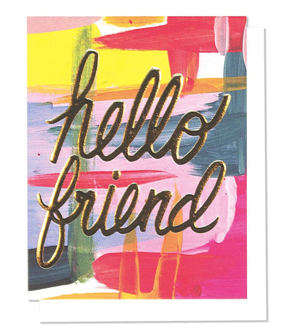 Hello Friend Card