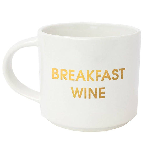 Breakfast Wine Jumbo Stackable Mug