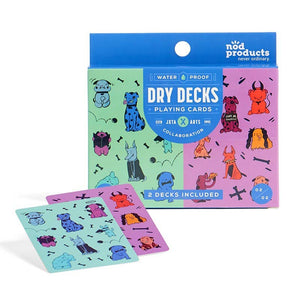 Dry Decks | Waterproof Playing Cards (Dog Design)