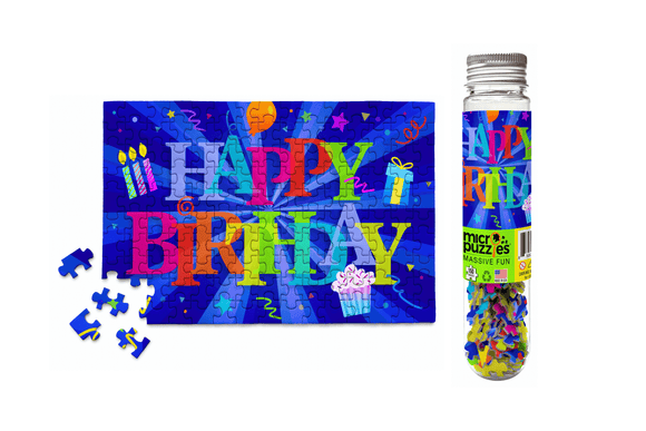 Micro Puzzles - Happy Birthday - Mini Jigsaw Puzzle