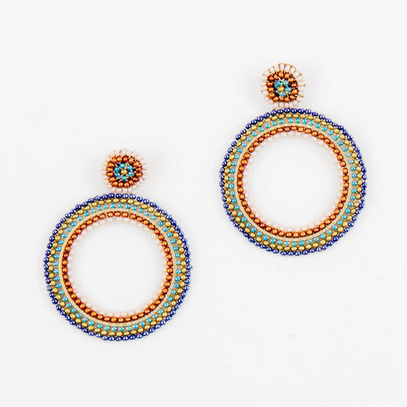 Open Circle Post Earring