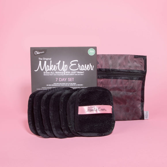 Makeup Eraser - Chic Black 7-Day Set (Damaged Packaging Box)