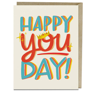 Happy You Day Birthday Card