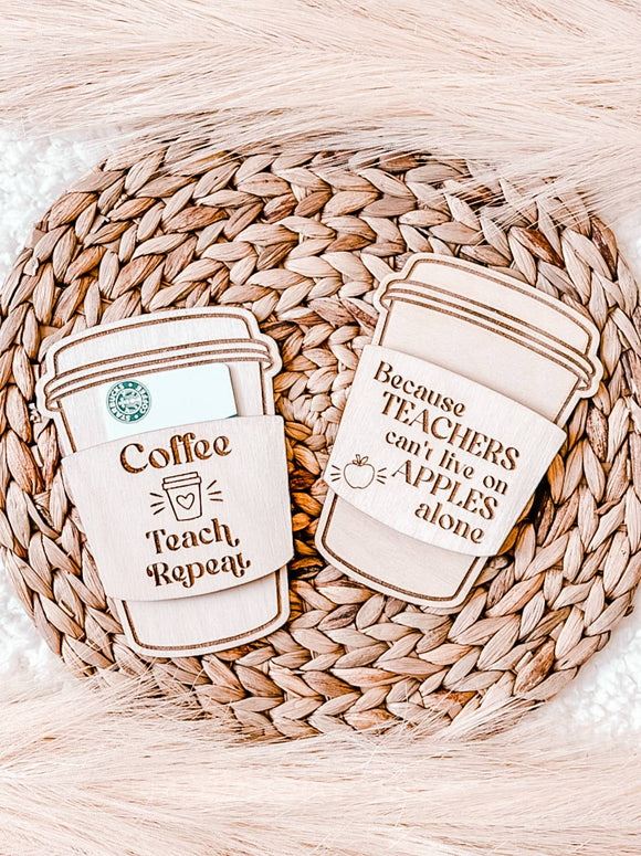 Gift Card Holder for Teachers
