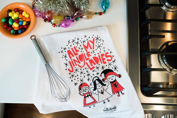 Jingle Ladies Towel