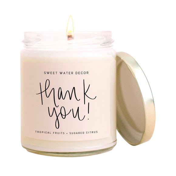 Thank You! Soy Candle