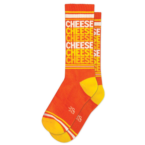 Gumball Poodle - CHEESE Ribbed Gym Socks