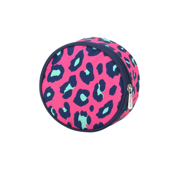 Hot Pink Leopard Jewelry Case