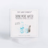 Manifest Card: To Drink More Water