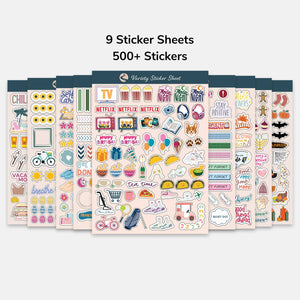 Variety Sticker Sheets