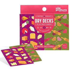 Dry Decks | Waterproof Playing Cards (Cheesy Wine)