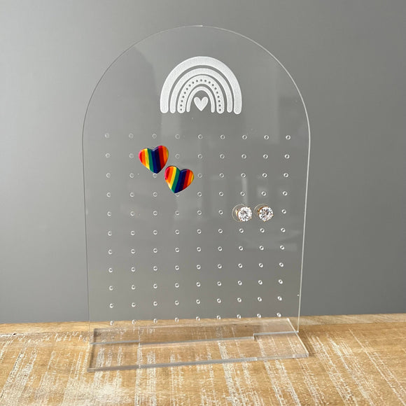 Rainbow Earring Holder