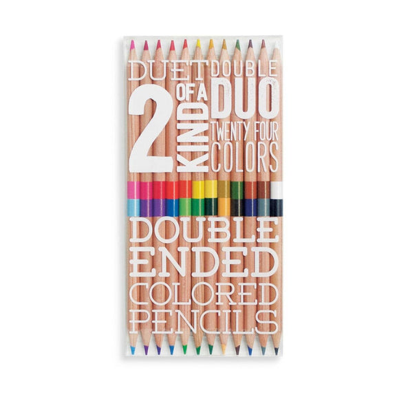 OOLY - 2 of a Kind Double Ended Colored Pencils