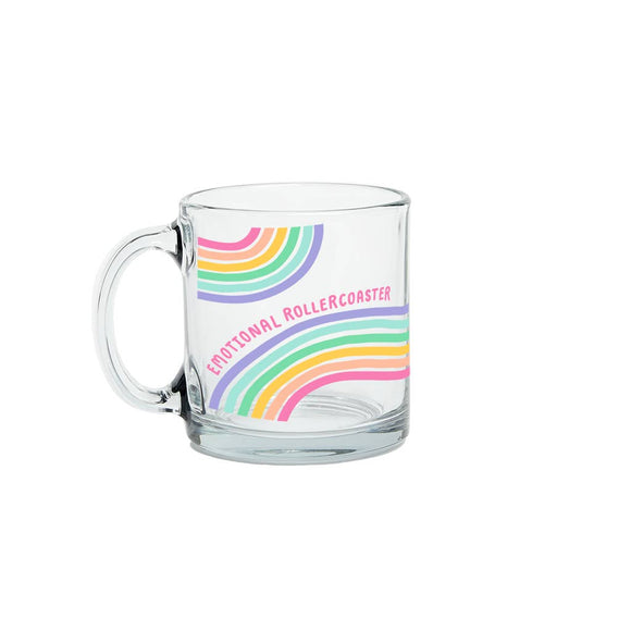 Glass Mug - Emotional Roller Coaster