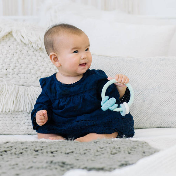 Itzy Ritzy - Ritzy Rattle™ Cactus Silicone Teether Rattle