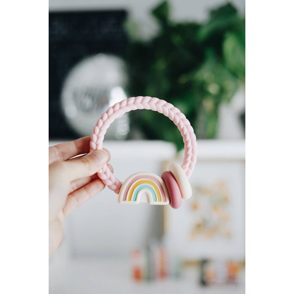 Itzy Ritzy - Ritzy Rattle™ Rainbow Silicone Teether Rattle