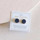 JaxKelly - Peacock Druzy Clusters Earrings