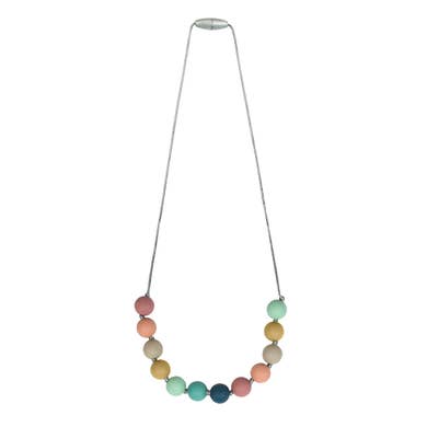 Itzy Ritzy - Teething Happens™ Teething Necklace (Rainbow)