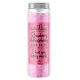 Bath Salts Strawberry 2oz: Strawberry & Raspberry