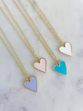 Laalee Jewelry - Colorful Heart Necklace