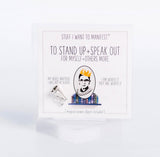 Manifest Card: To Stand Up + Speak Up