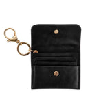 Itzy Ritzy - Black Itzy Mini Wallet™ Card Holder & Key Chain Charm