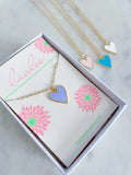 Laalee Jewelry - Colorful Heart Necklace