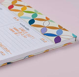 Erin Condren Design - Weekly Schedule Pad - Mid Century Circles