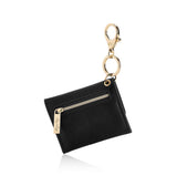 Itzy Ritzy - Black Itzy Mini Wallet™ Card Holder & Key Chain Charm