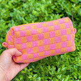 Check Yourself Cosmetic Bag (Color Options Available)