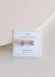 JaxKelly - Gemstone Prong - Amethyst