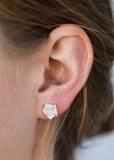 JaxKelly - Druzy Prong - White