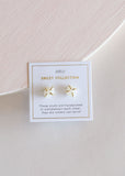 JaxKelly - Druzy Prong - White