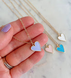 Laalee Jewelry - Colorful Heart Necklace