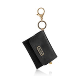 Itzy Ritzy - Black Itzy Mini Wallet™ Card Holder & Key Chain Charm