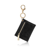 Itzy Ritzy - Black Itzy Mini Wallet™ Card Holder & Key Chain Charm